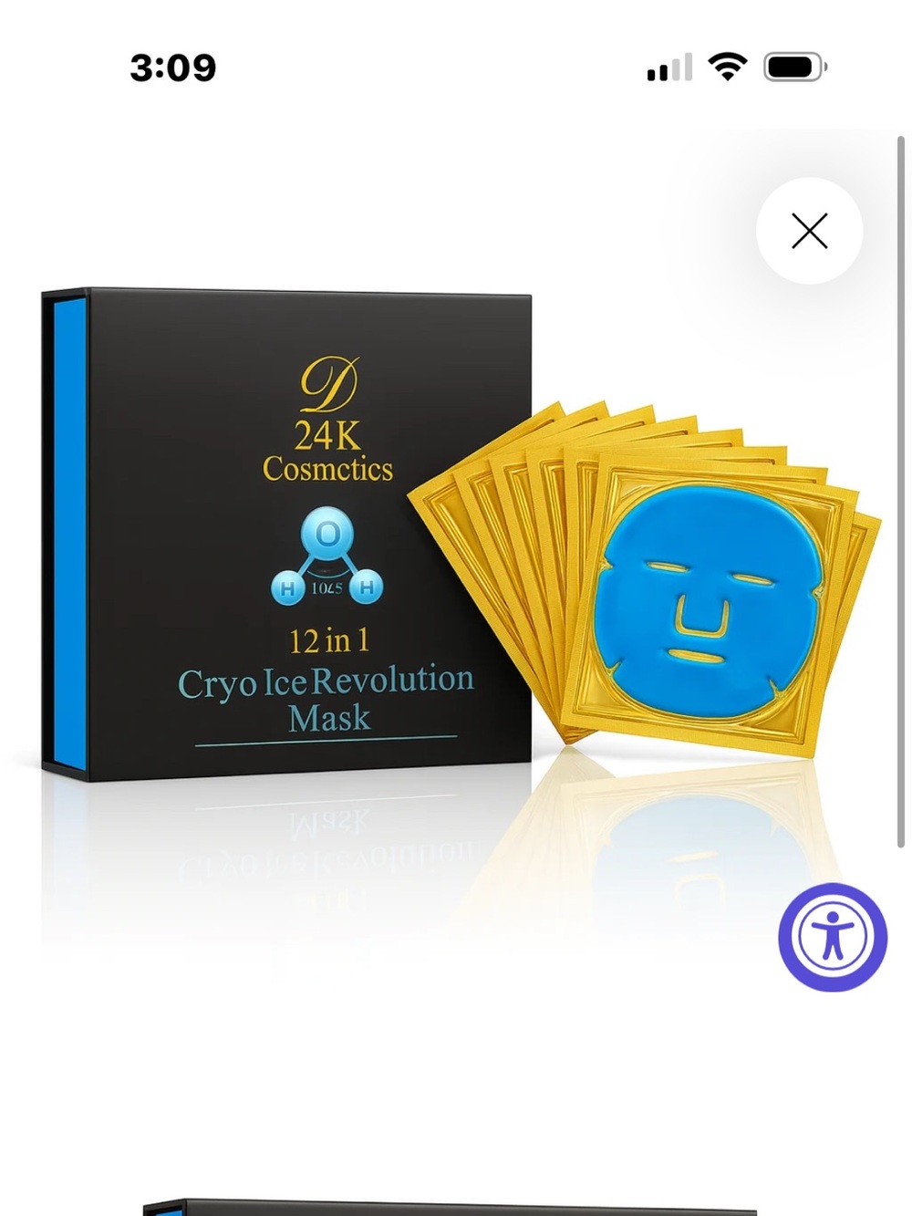 Dior24 CRYO ICE REVOLUTION MASK NEW IN SEALED BOX